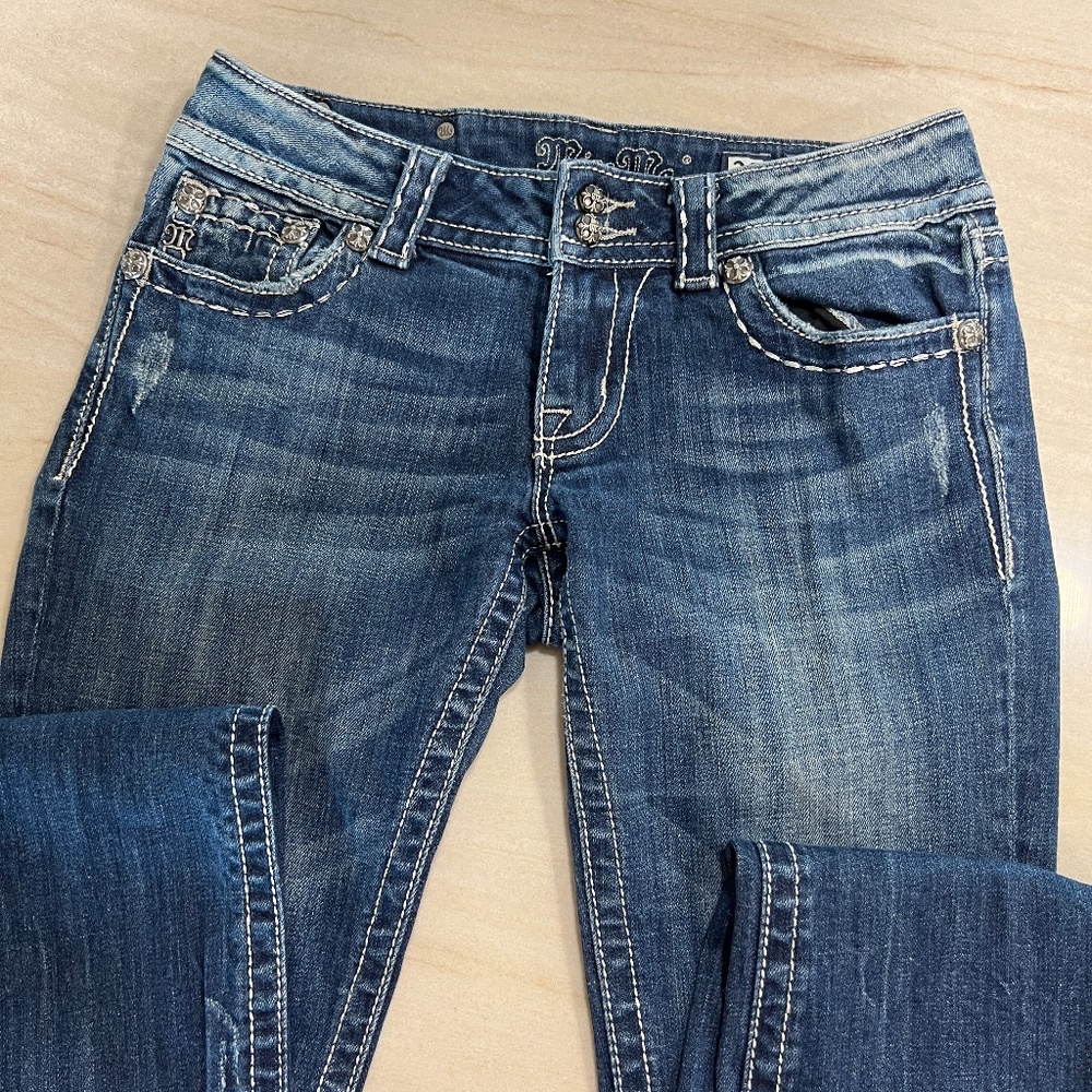 Miss Me Bling Women's Straight Leg Jeans